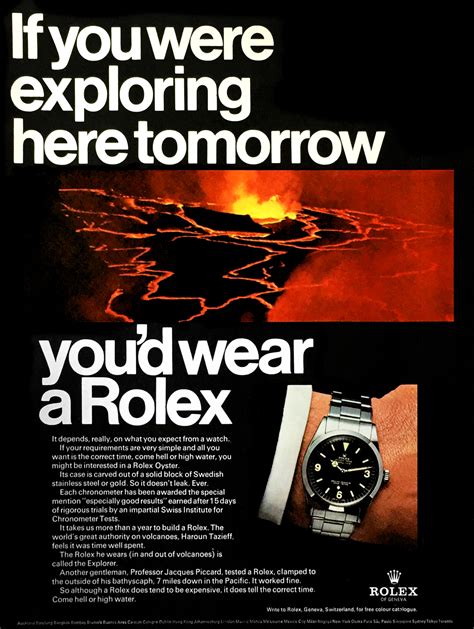 rolex advertising newspaper|vintage rolex ad.